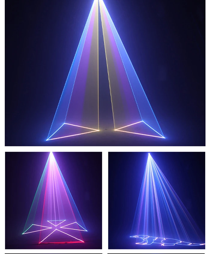 15W Laserlicht mit RGB-Scanner ILDA mit Sicherheitsschlüssel Fernbedienung DMX Disco Party Bankett Hochzeit Performance Bühnenlicht – Detail 4