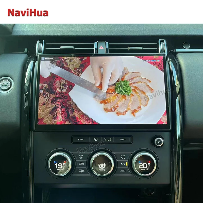 

Navihua Android 11 Car DVD Player Navigation GPS Multimedia Player Car Radio for Land Rover Discovery 5 Carplay Head Unit