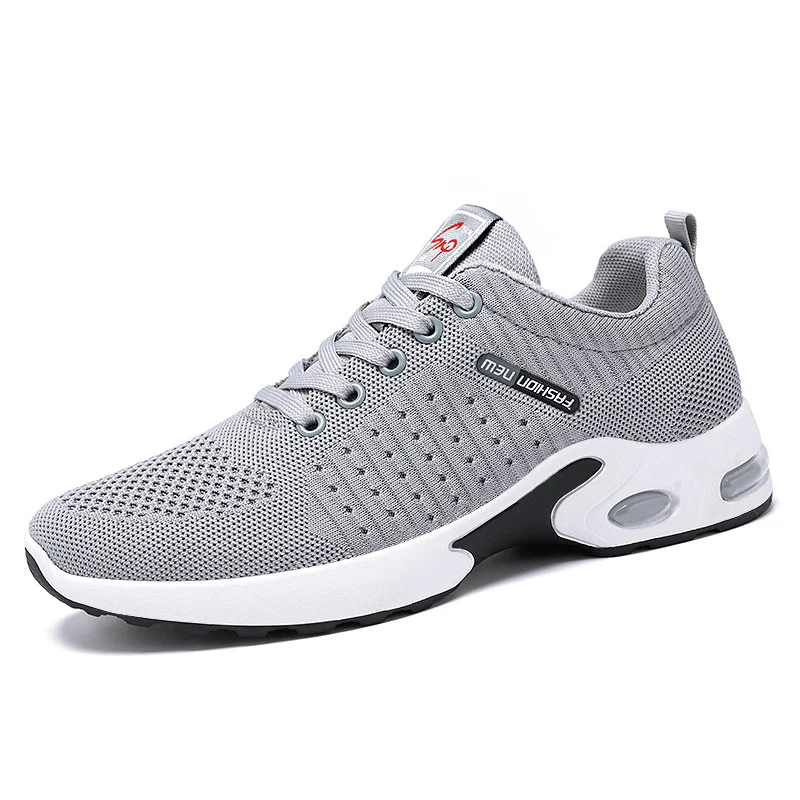 Zapatillas deportivas de fondo grueso para hombre, zapatos de baloncesto transpirables, Zapatillas altas para correr al aire libre, trotar, nuevas