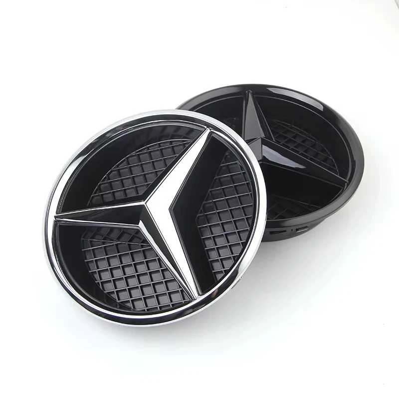 

1pc Grill Emblem Star Badge Front Grill Logo For Mercedes Benz W204 W205 W213 X253 A B C E S CLA GLB GLC GLE GLS Accessories