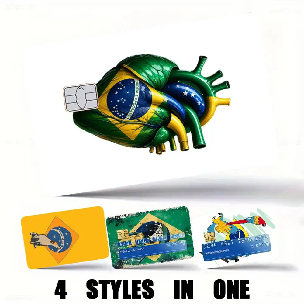 The Five-star Brazil-l High Definition Matte PVC Film Tape | For Credit Card, Debit Card Stickers & Gift Decoration