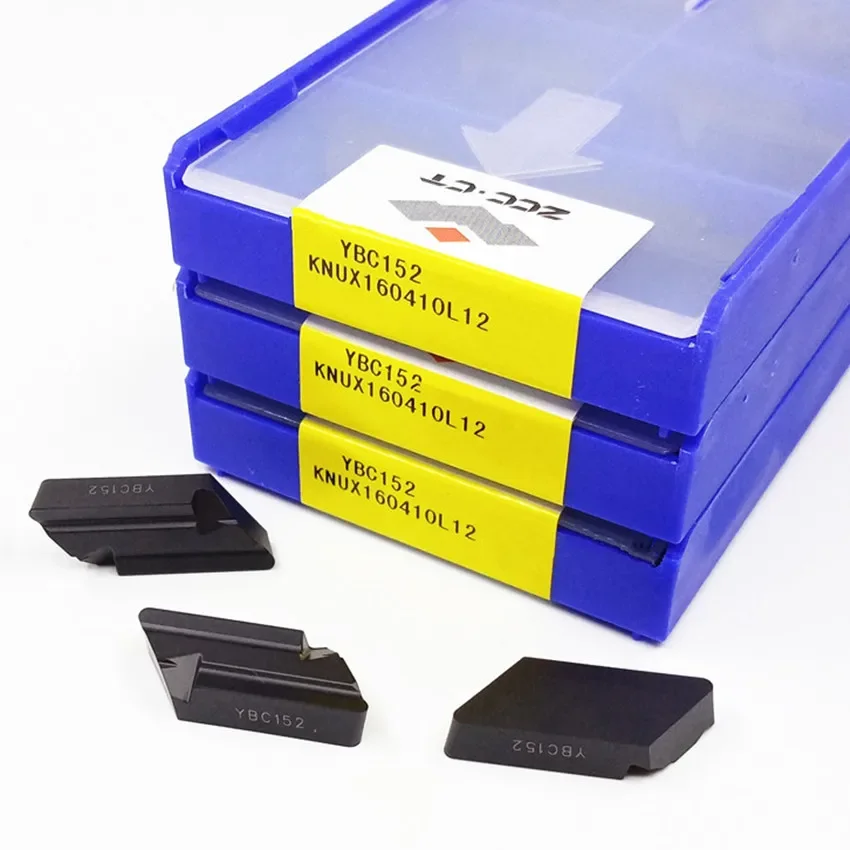 KNUX160410R12 YBC152/KNUX160410L12 YBC152 KNUX160410R12 KNUX160410L12 ZCC.CT CNC blade carbide inserts turning tools 10pcs/box
