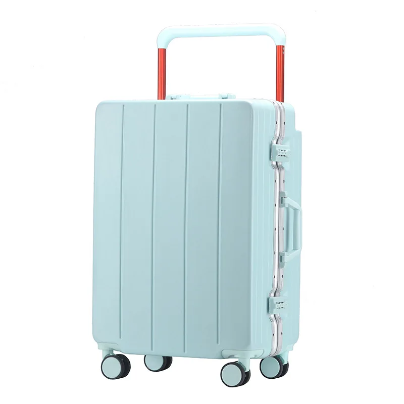 Wide handle anti-fall password universal wheel suitcase H152