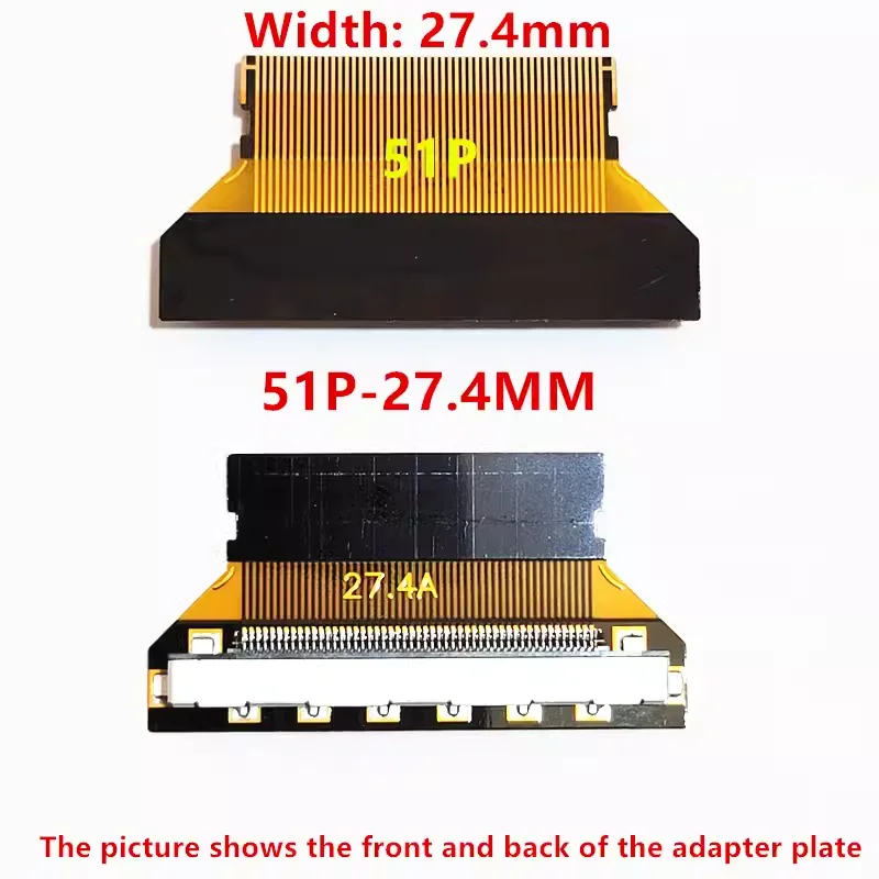 15PCS/LVDS Screen FIX30P to FPC 30P/51P1.0/0.5MM Flexible Flat Cable Interface Adapter EDP Adapter Board