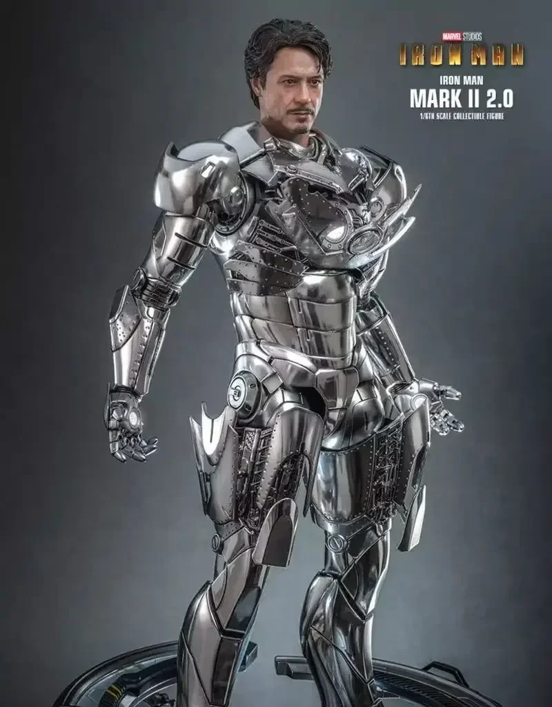 In Stock Hottoys Ht Avengers Iron Man Mk2 Iron Man Action Figure Model Toys