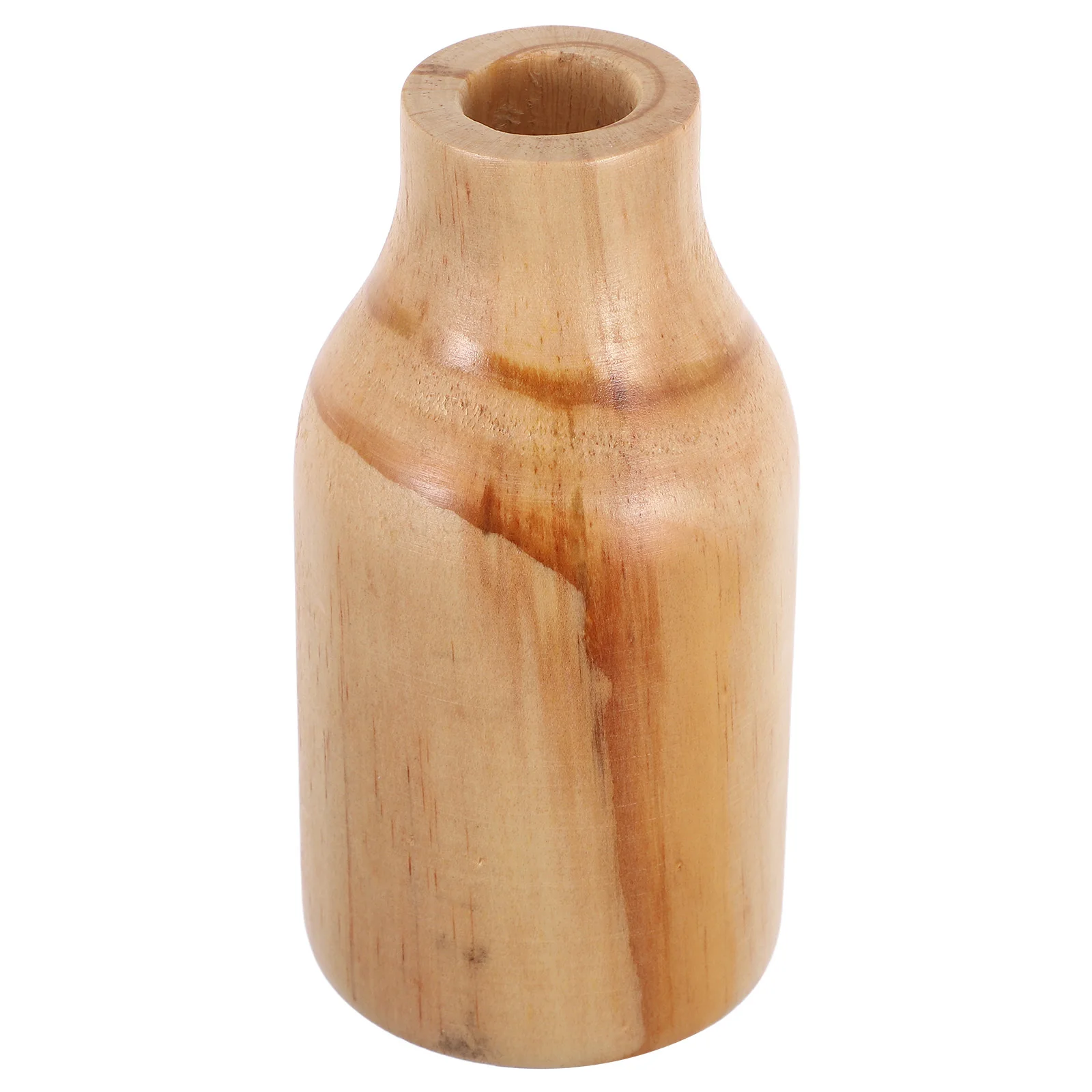 

Small Wooden Flower Vase Rustic Wood Dried Flower Container For Home Decoration Tabletop Centerpiece Decorative Plant Pot