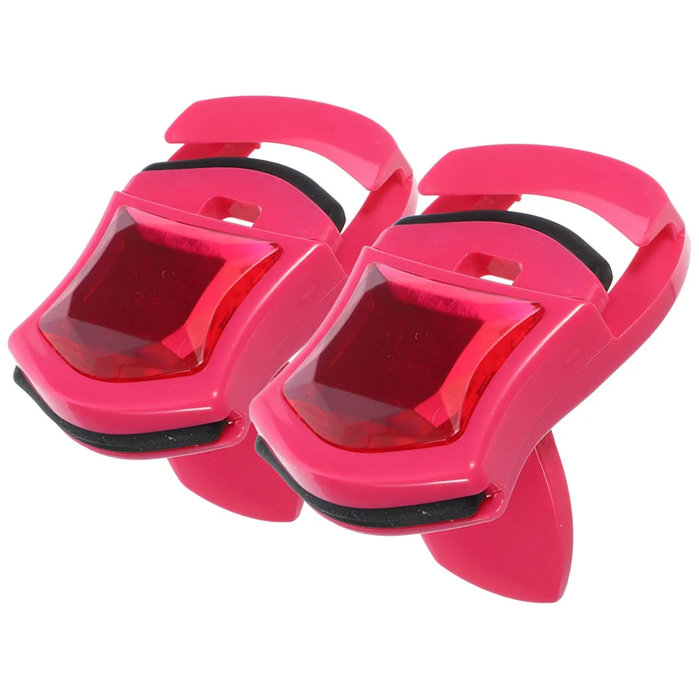 

2pcs Eyelash Curler Silicone Pads Portable Lash Curling Tool For Asian Eyes Short Lashes Travel Beauty Makeup Applicator Tool