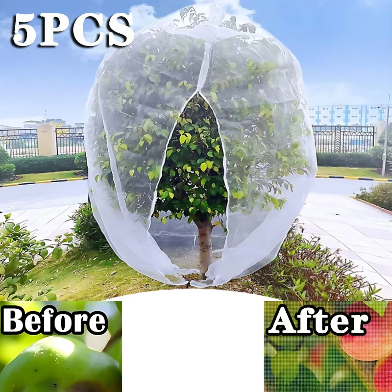 Plant Protection Bag Cover Netting Mesh for Fruit Vegetable Tree Barrier Strawberry Grapes Pest Control Anti-Bird Garden Tools