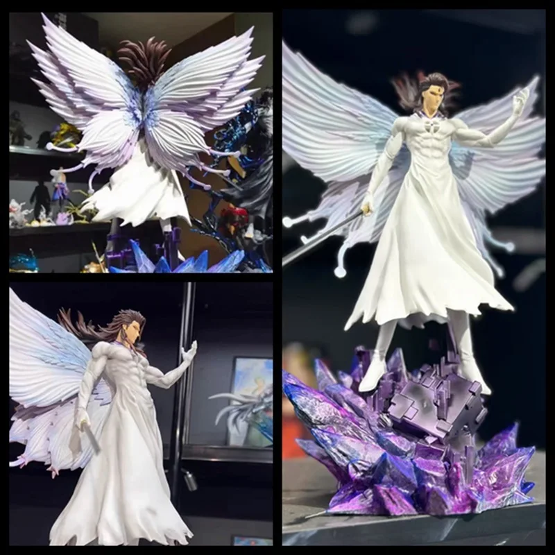 

В наличии 31 см Bleach аниме-фигурка Aizen Sousuke, экшн-фигурка, статуя из ПВХ, коллекционная модель, украшение для комнаты, подарки для мальчиков, игрушки на заказ