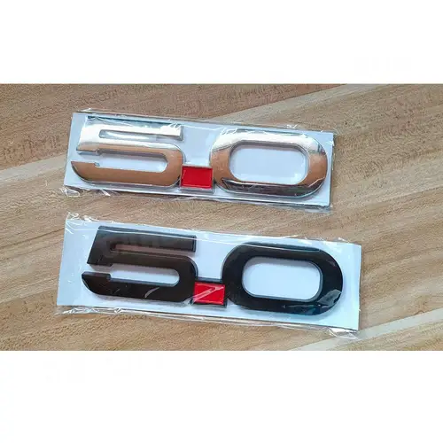 Imagen 2 del producto 5,0 emblema Universal insignia Logo pegatina embellecedora para Ford Mustang para todos los coches insignia del cuerpo del maletero trasero emblema pegatinas de estilo