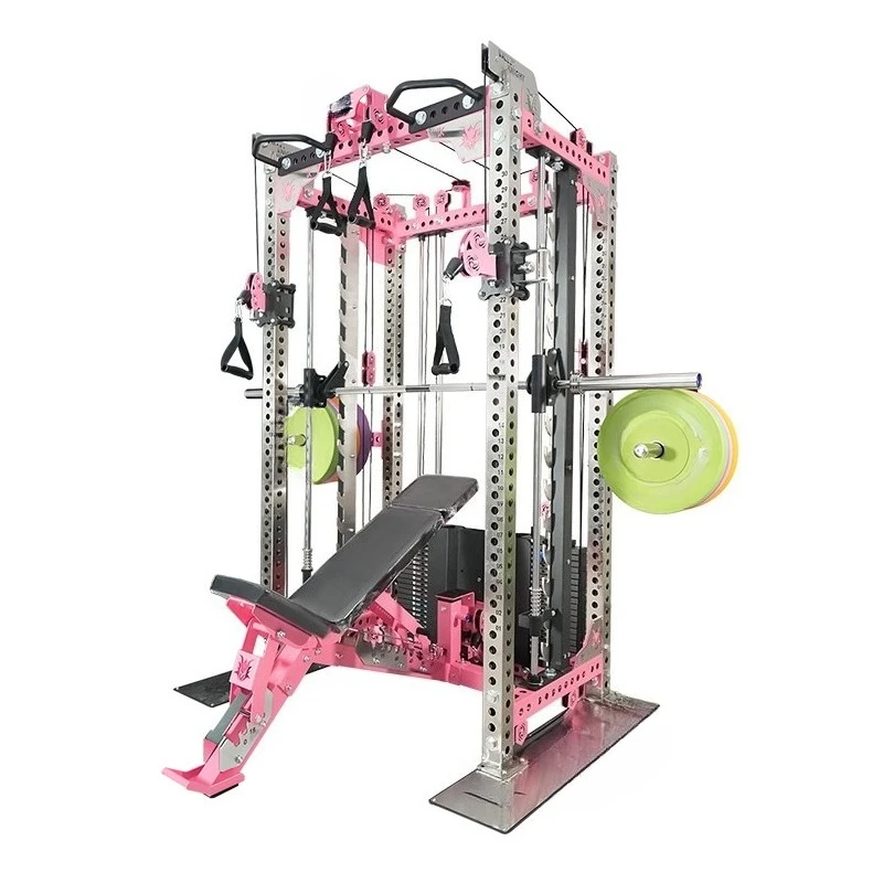 

Comprehensive training rack Household squat rack Extremely narrow fitness gantry rack