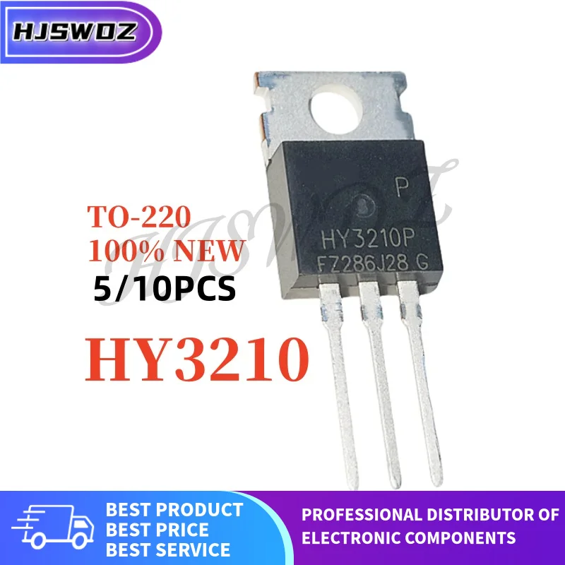 MOSFET canal N HY3210P HY3210 TO-220 pour pilote de moteur haute puissance, 5 à 10 pièces, en Stock