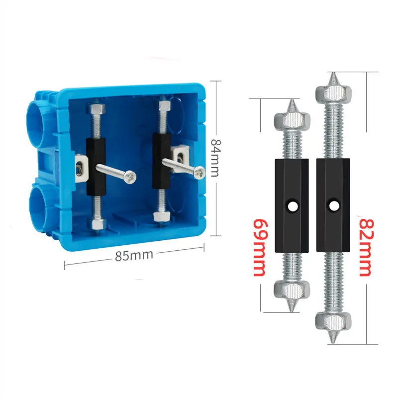 1ชุดสวิทช์ Socket Cassette Repairer Cassette สวิทช์สกรูสนับสนุน Rod สำหรับซ็อกเก็ต Cassette Repair ไฟฟ้าอุปกรณ์เสริม
