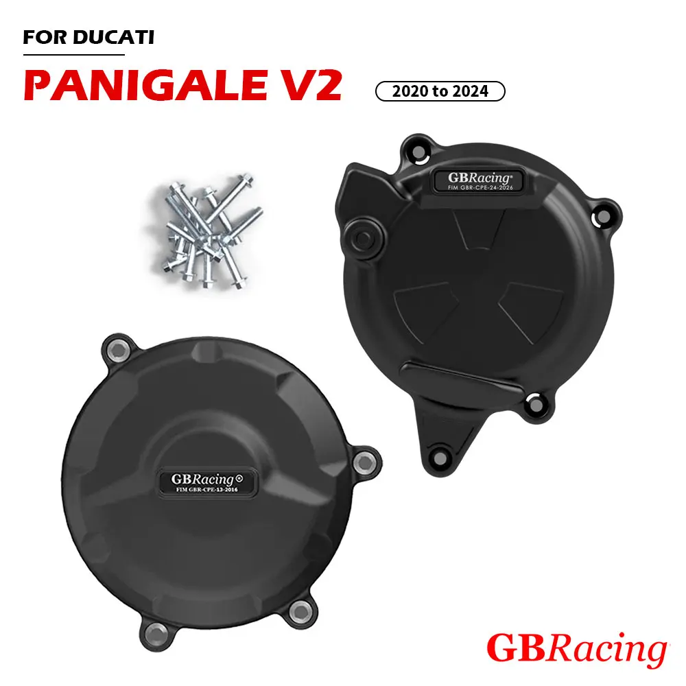 

Защитная крышка двигателя PANIGALE V2 для мотоцикла DECATI PANIGALE V2 2020 ~ 2024, защитная крышка сцепления генератора переменного тока