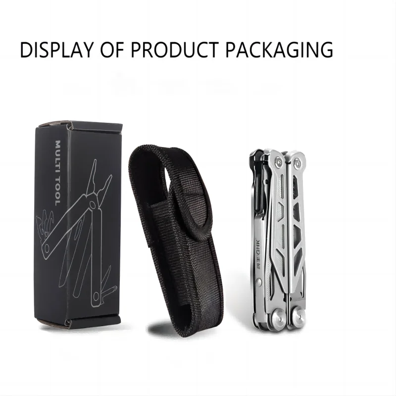 18 in 1 Multifunctional Emergency Plier Folding Knife Tactical Clamp Combination Survival Portable Tool Multitool Cutter