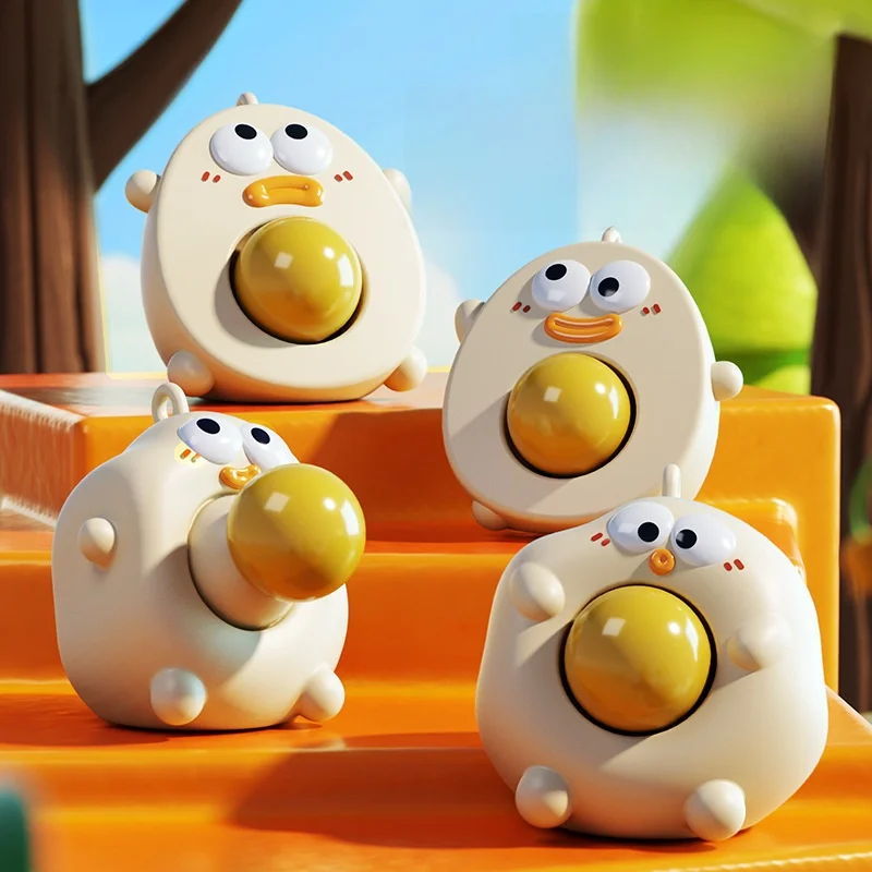 Eye-Popping Squeeze Toy Stress Relief Squishy Fidget Sensory Bouncing Toys Squeezable Staring Eyeball Fruit Animals Kid Gift