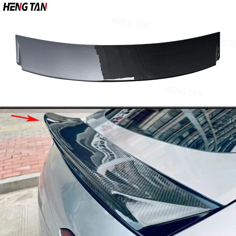 

For Mercedes Benz AMG GT GT50 GT53 Dry Carbon Fiber Car Rear Trunk Spoiler Rear Wing Tail Wing Parts Upgrade Body kit