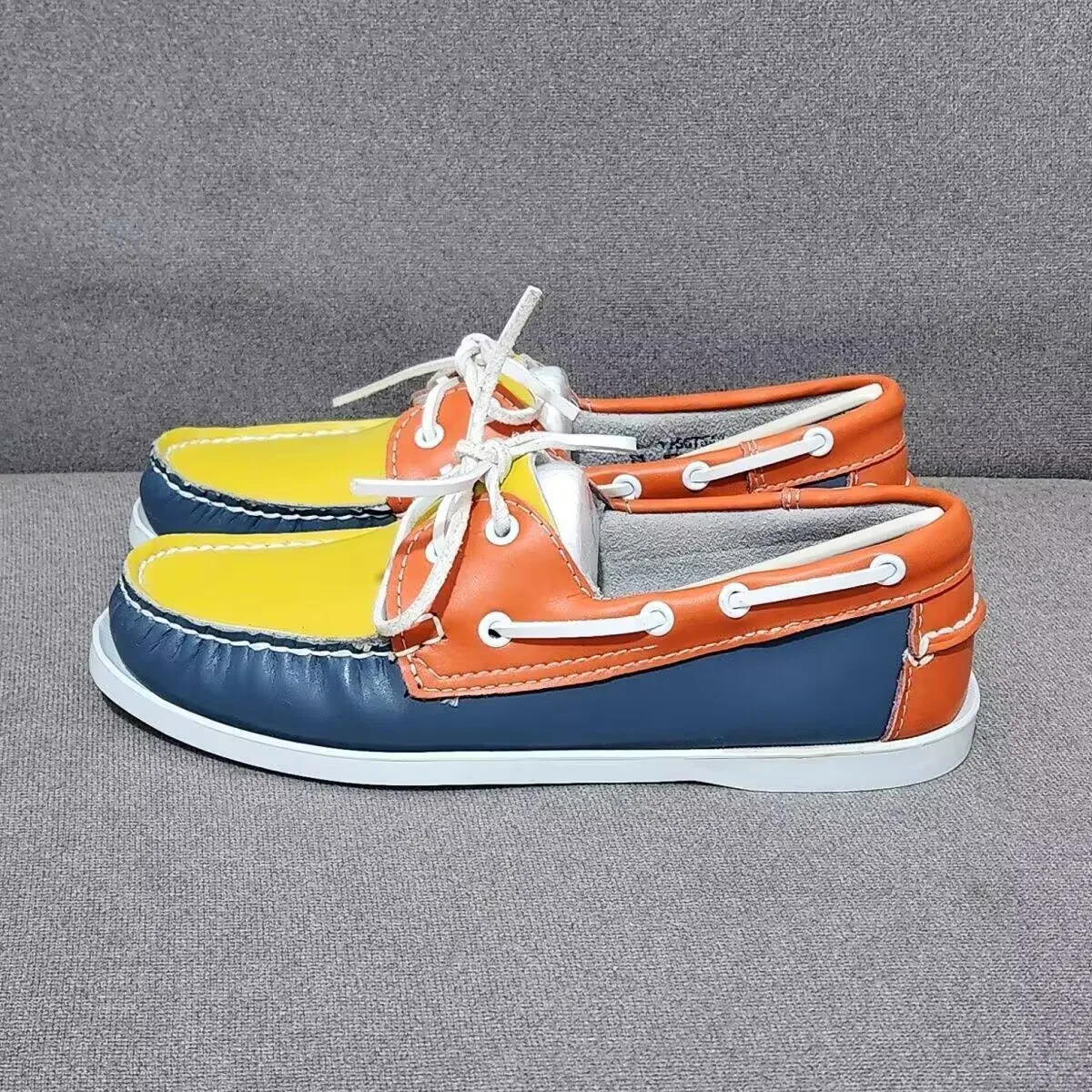 

Классические топсайдеры из натуральной кожи, мужская обувь, сшитая вручную брендовая дизайнерская роскошная нескользящая обувь, мокасины для мужчин