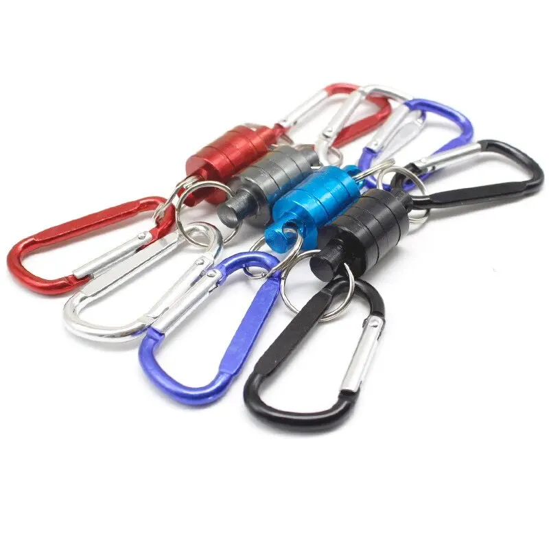 Burle Wholesale Outdoor Fishing Gear Magnetic Buckle Carabiner Strong Magnetic Portable Mountaineering Buckle