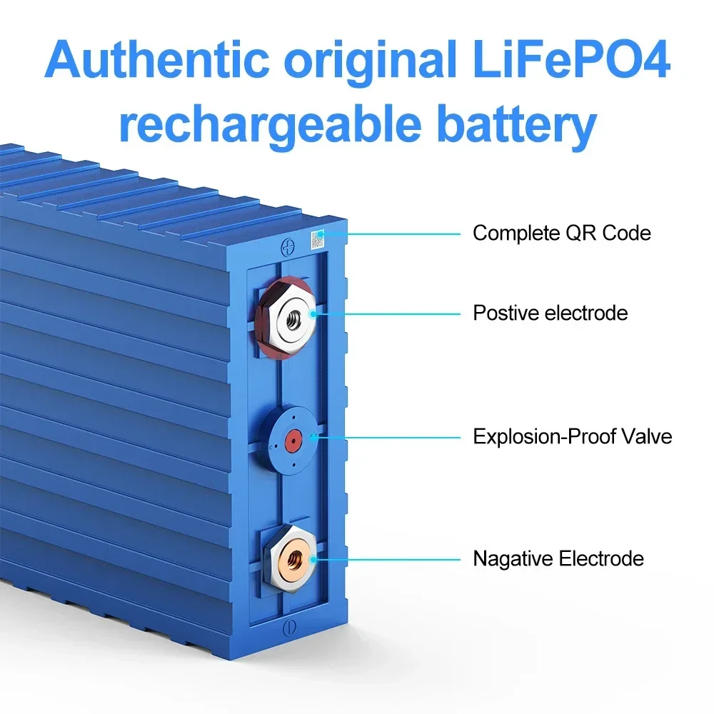 4-16PCS CALB Lifepo4 200ah Cells 3.2v 200ah Rechargeable Lithium Batteries Suitable for Solar Energy Storage EU FREE TAX