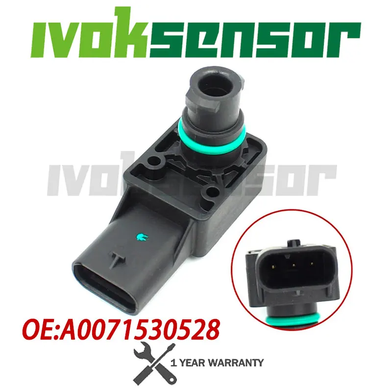 

Датчик абсолютного давления в коллекторе (MAP) A0071530528 0261230259 для Mercedes, Chrysler, Dodge, Jeep 0261230259 5S12970