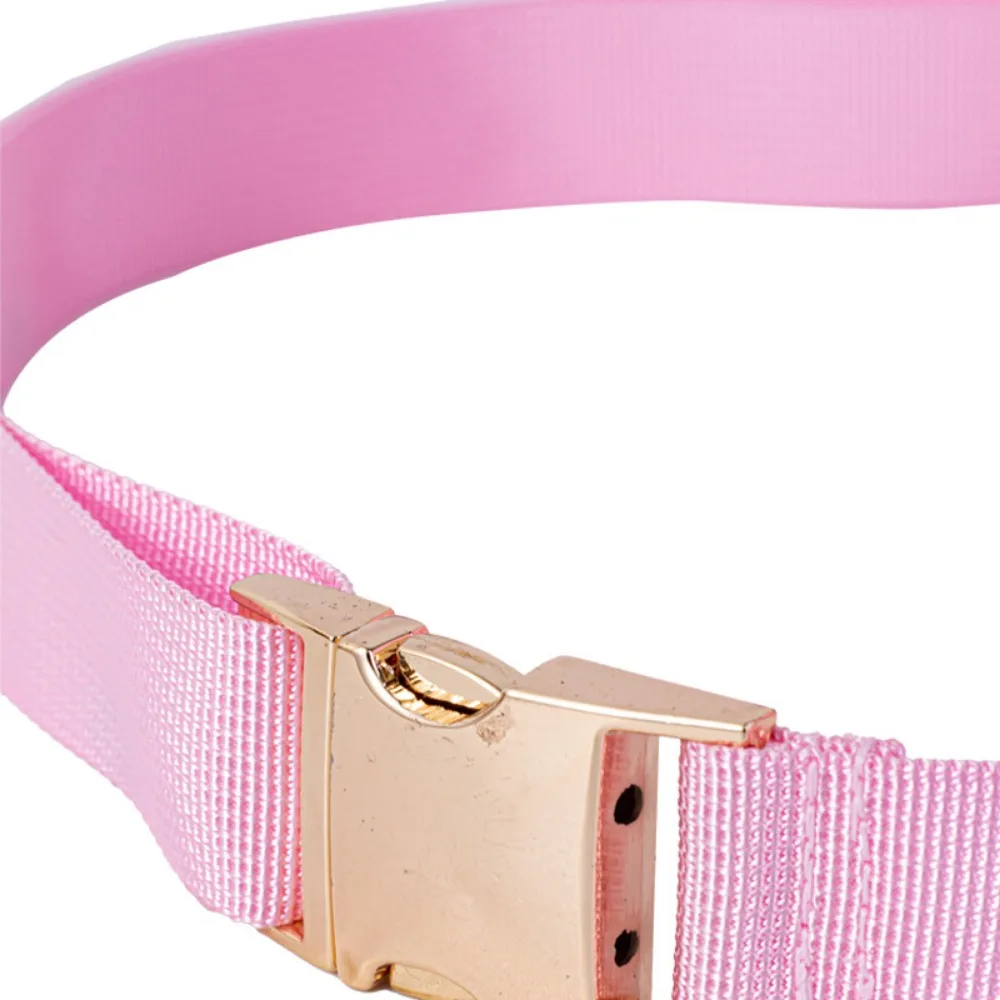 Pink Cartoon Nylon Crossbody Sling Bags Women Fashion Versatile Fanny Packs Female Casual Outdoor Sports Waterproof Waist Pack