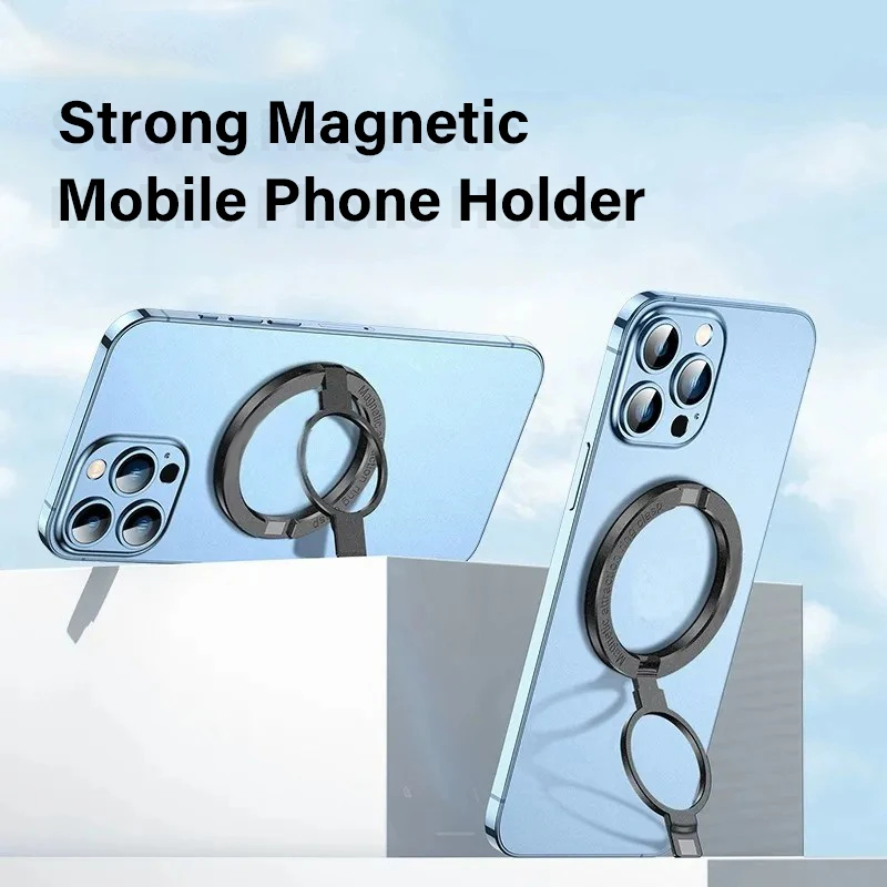 Magsafe  Phone Ring Holder Compact and Portable Foldable 360 ° Rotation Phone Stand for IPhone 12 13 14 15pro Max Phone Grip