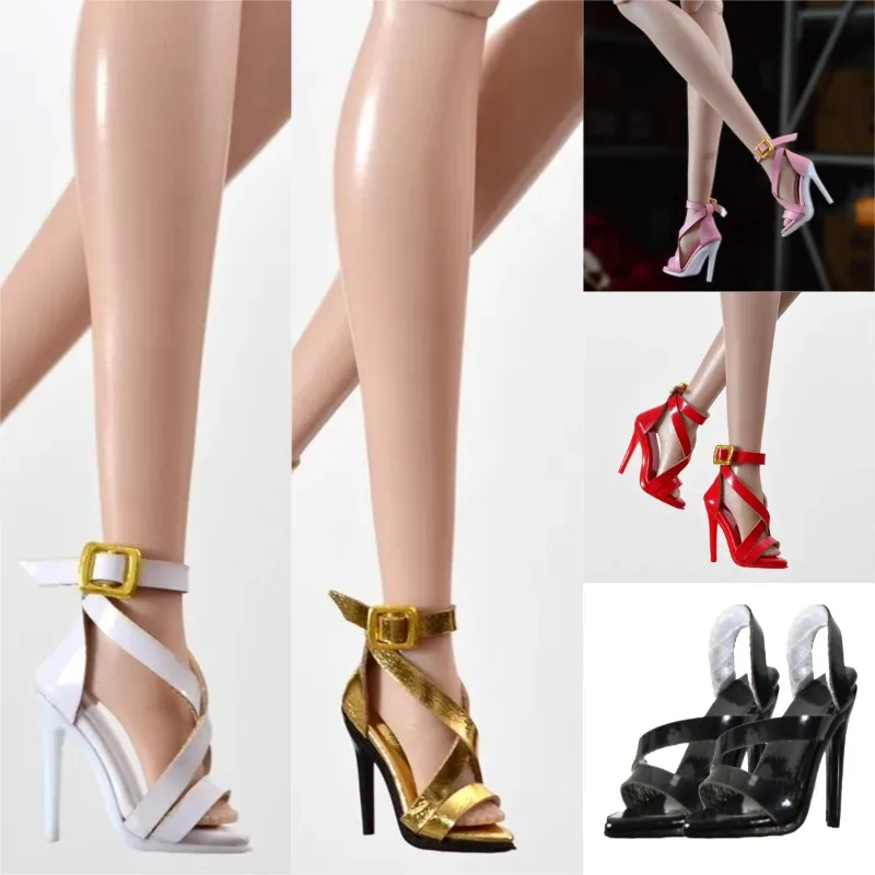 

1/6 Супермодель куклы на высоком каблуке, высококачественная фигурка ручной работы, обувь, модные аксессуары для одевания кукол FR2 FR 30 см, игрушки для кукол