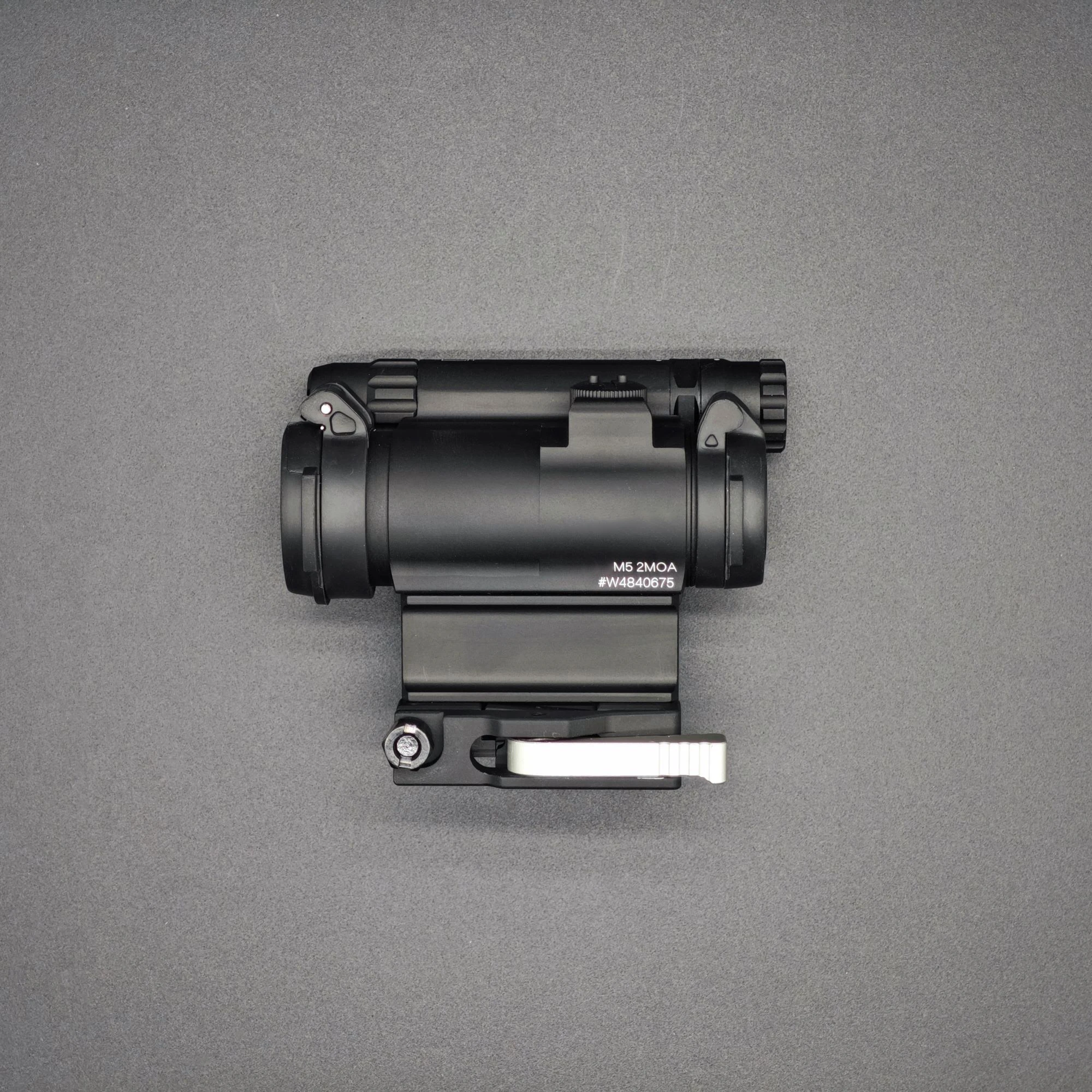 

M5 Red Dot Sight 2MOA Reticle with Quick Disassembly Full Markings 1x22mm Compact Riflescopes Rail Mount Scope Airsoft