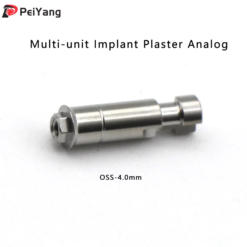 

Dental Multi-unit Analog MU Plaster Titanium Dental Multi unit Compatible with Osstem 4.0 4.8 5.0 1pcs