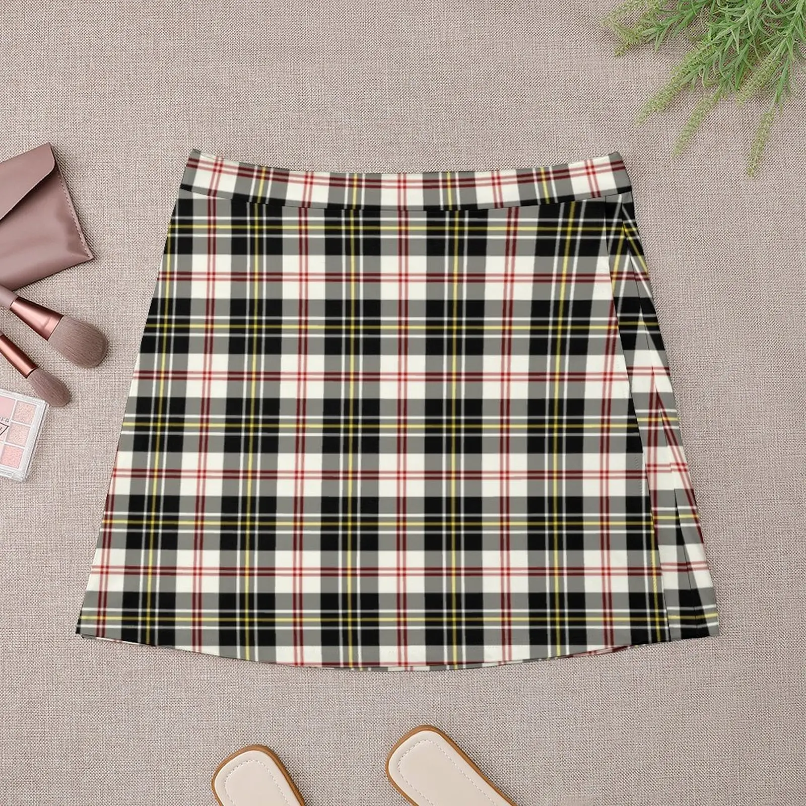 Clan MacPherson Dress Tartan Mini Skirt Korean skirts outfit korean style