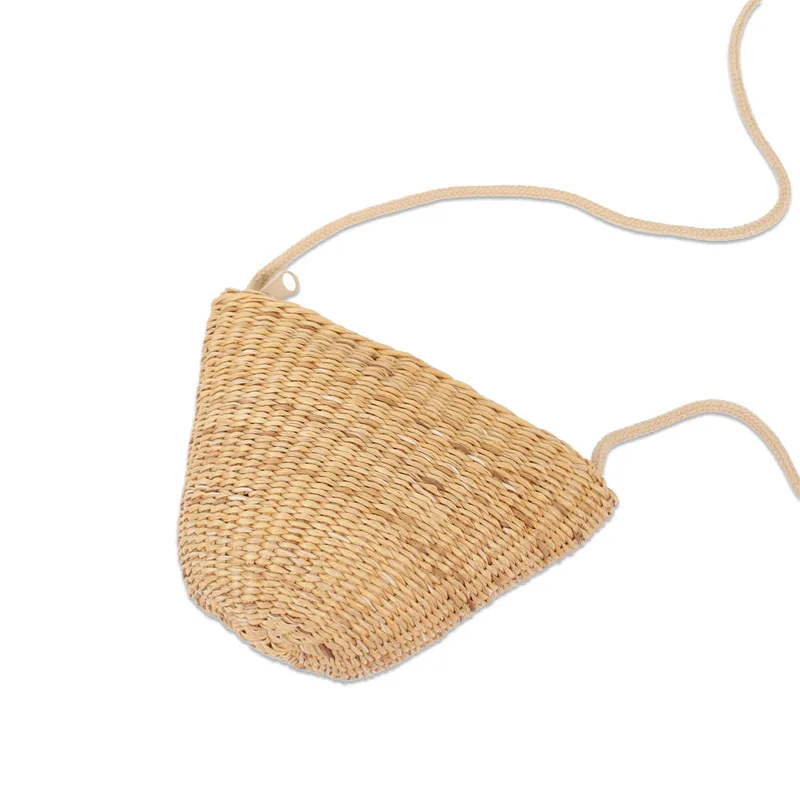 

Straw Shoulder Bag Weave Handmade Handle Tote Bag Braided Single Shoulder Straw Handbags Summer Beach Straw Handbags