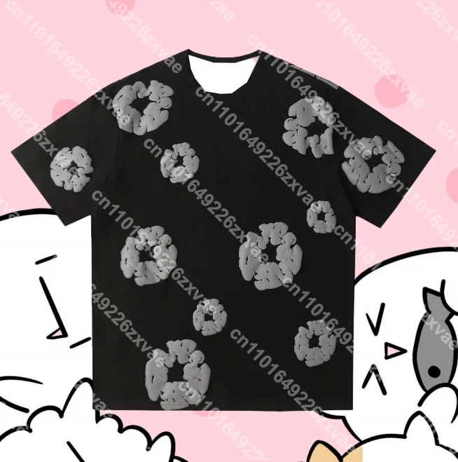 

Summer beach T-shirt casual a maniche corte da uomo e da donna alla moda del 2025, asciugatura rapida e traspirante