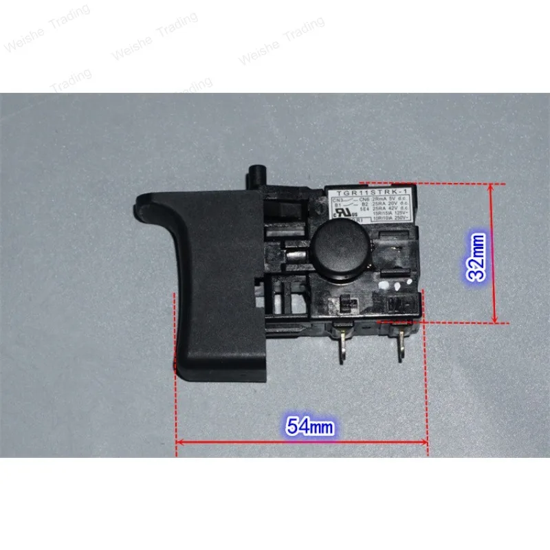 Power tool speed control button switch accessories, forward and reverse signal switch TGR11STRK-1