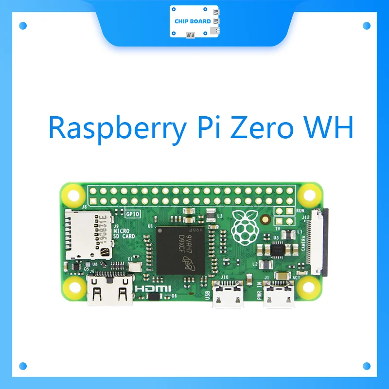 

Комплект макетной платы Raspberry Pi ZERO WH без сварки