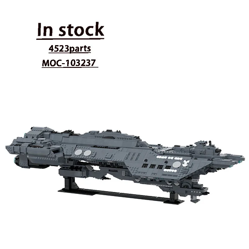 

MOC-103237 New Classic Outer Space Spaceship Battleship Building Block Model, 4523 Parts, Boys' Children's Birthday Toy Gift