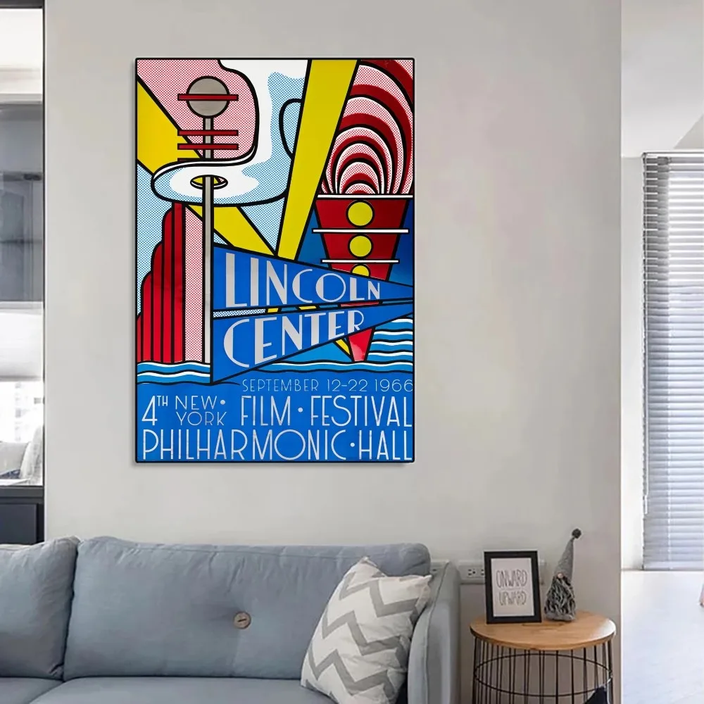 Artwork Roy Lichtenstein Poster No Framed Poster Kraft Club Bar Paper Vintage Poster Wall Art Painting Bedroom Study Stickers