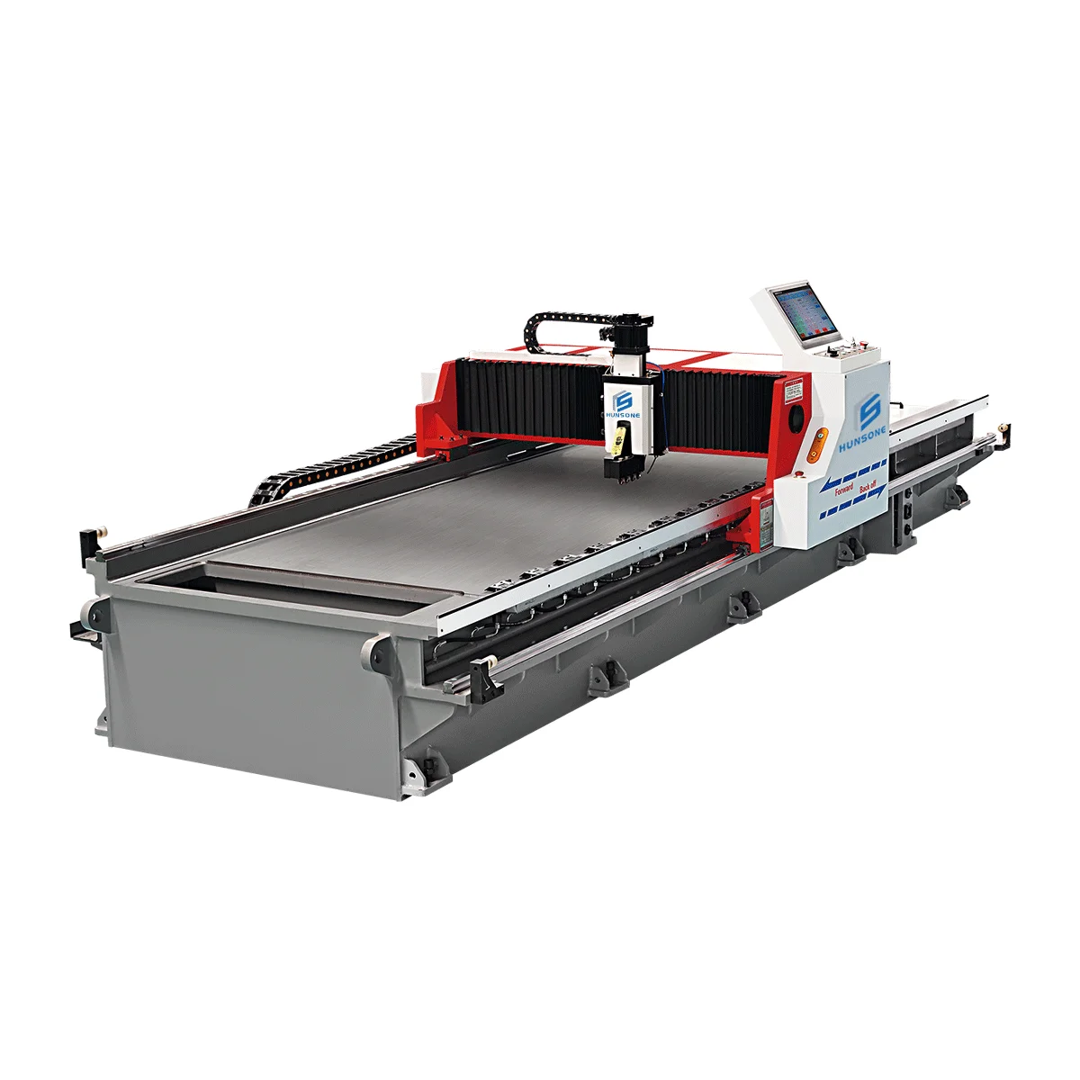 

HUNSONE Automatic CNC V Slotting Grooving Machine for Sheet Metal Grooving Machine