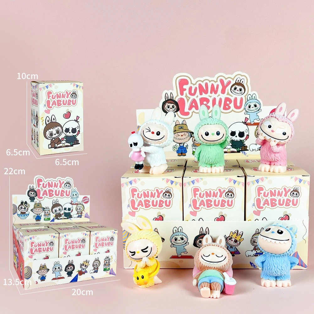 

Bubuda Handmade Anime Blind Box Doll Rubble PVC Handmade Trendy Play Peripheral Model Ornament