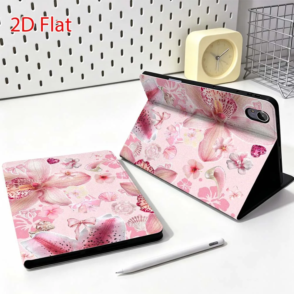 Beautiful Lily Flowers Art For Huawei MediaPad MatePad Honor Pro V6 9 V8 X9 12 X 13.3 SE 11 11.5 Inch Tablet Case Popular