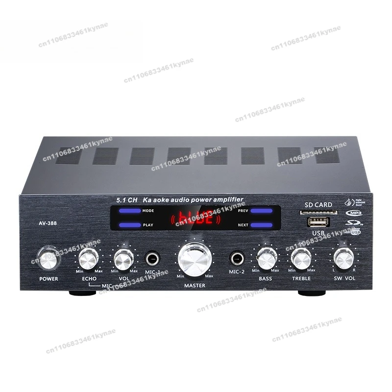 Suitable for High Power 5.1 Channel Bluetooth Amplifier Home Multi-function Radio