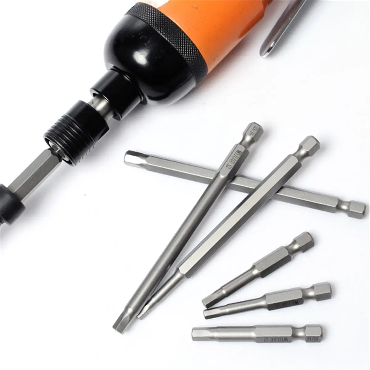 

Набор магнитных шестигранных бит ABLP, 100 мм, дюймовые размеры 1/16-3/8, из легированной стали