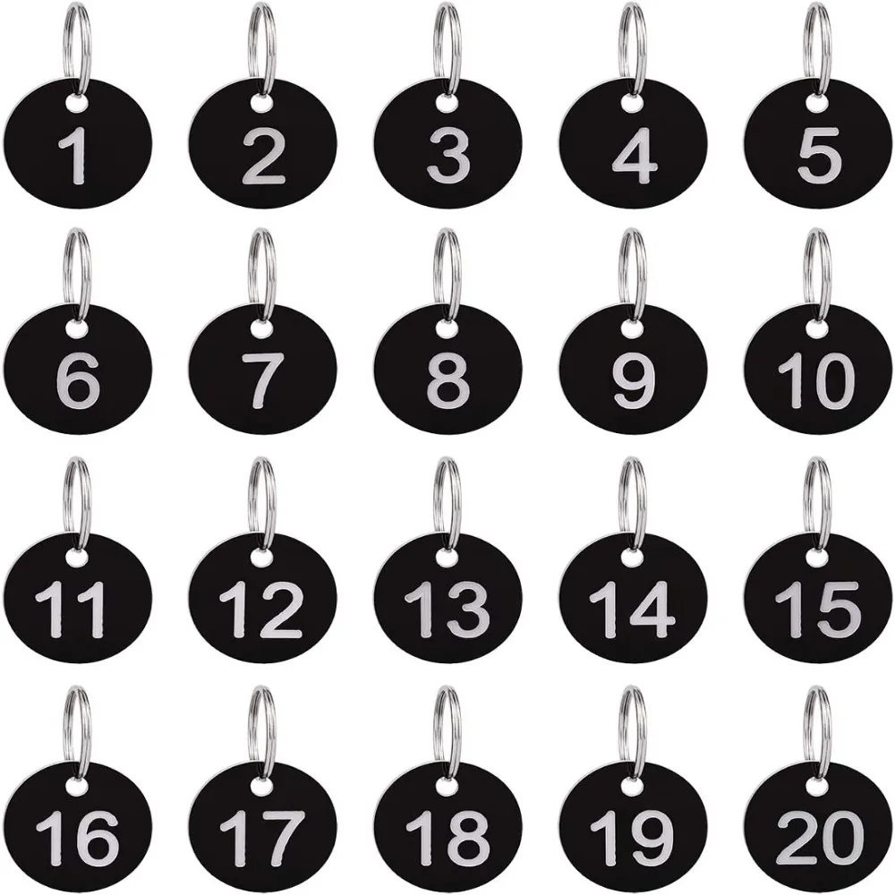 

1-20 Number Plate Number Plate Key Hand Circle Queue Number Plate