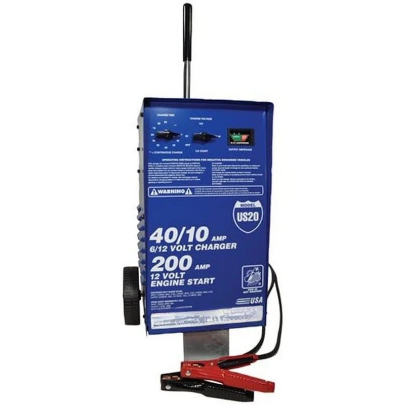 

Equipment US20 6/12 Volt Value Battery Charger Blue 24 Inch home.