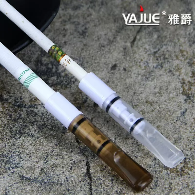 For 8mm&7mm Microfilter Smoke Mouthpiece Portable Reducing Tar Tobacco Filter Circulation Personal Cigarette Holder Smoking Tool
