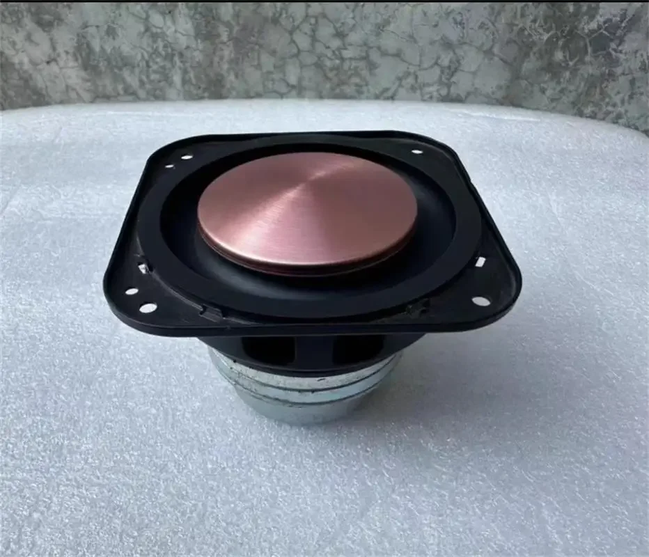 Replace the original subwoofer with a rose gold aluminum bowl for DEVIALET, 4 ohms, and a power of 40W