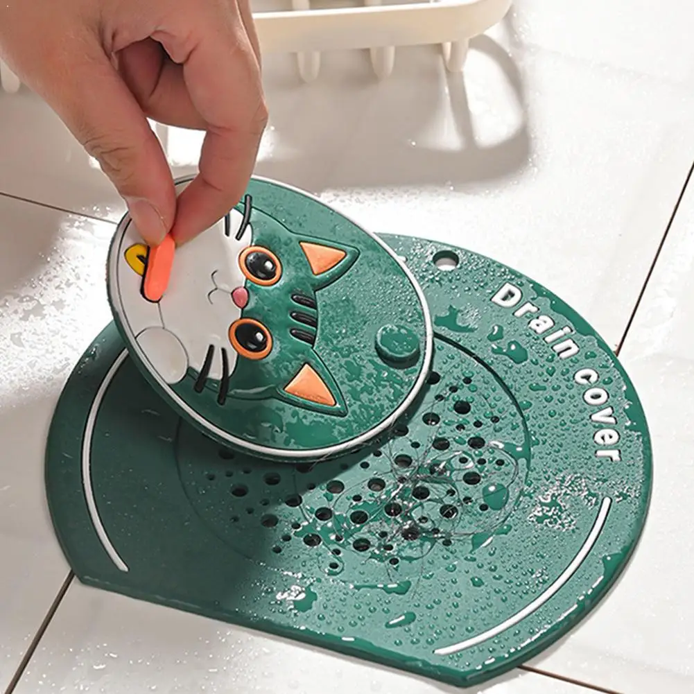 

Insect-proof Floor Drain Cover 2in1 Shower Drain Hair Catcher Drain Cover,Odor-Proof Hair Stopper For Bathroom,Tub,Sink,Laundry