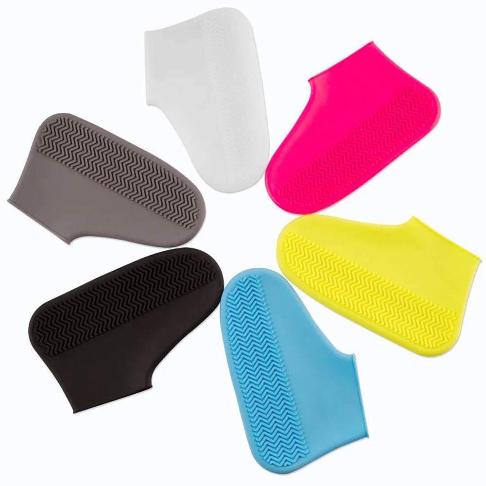 

Waterproof Boots Shoe Cover Silicone Material Unisex Shoes Protectors Rain Boots for Indoor Outdoor Rainy Days Reusable Non-slip