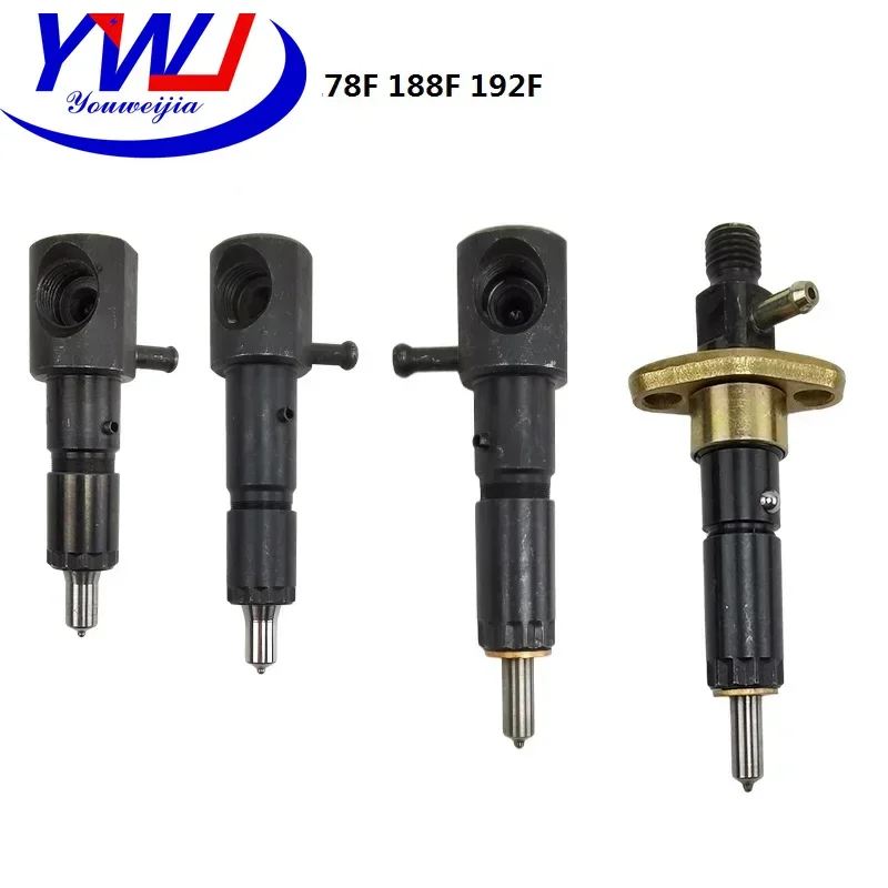 Conjunto de injetor de combustível para motor diesel 170F 173F 178F 186FA 188F 192F para KIPOR KAMA YANMAR 5KW Gerador diesel 186F injetor