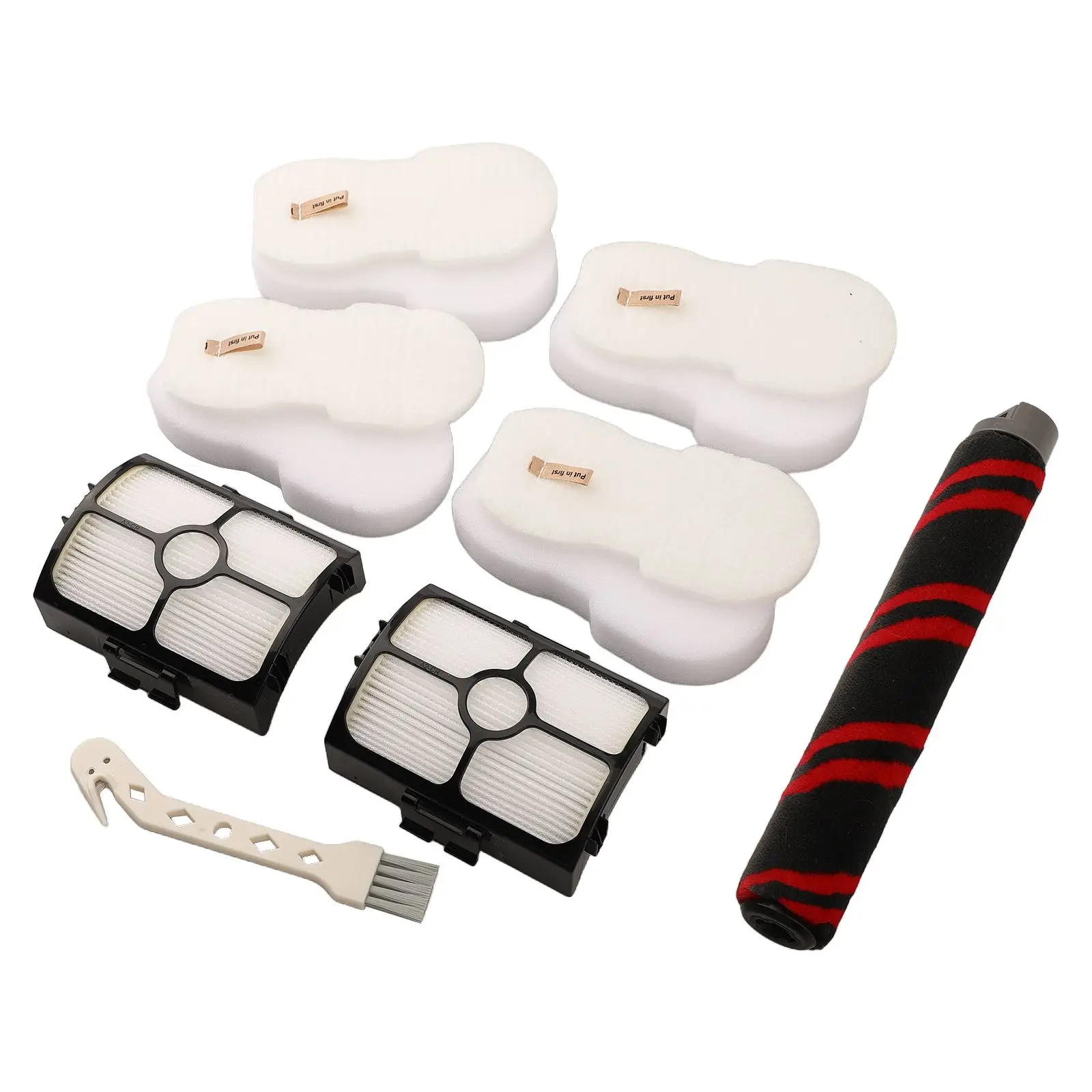 Complete Main Brush and Filter Set for Shark HZ3002 HZ3000 Vacuum Cleaners Enhances Cleaning Efficiency with Additional Tools
